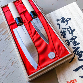 Coffret duo de couteaux japonais