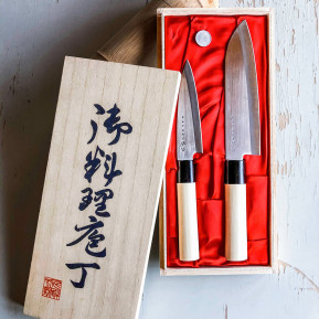 Coffret duo de couteaux japonais