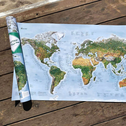 Carte du monde par activité