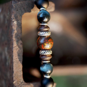 Bracelet Homme Fossile de Dinosaure