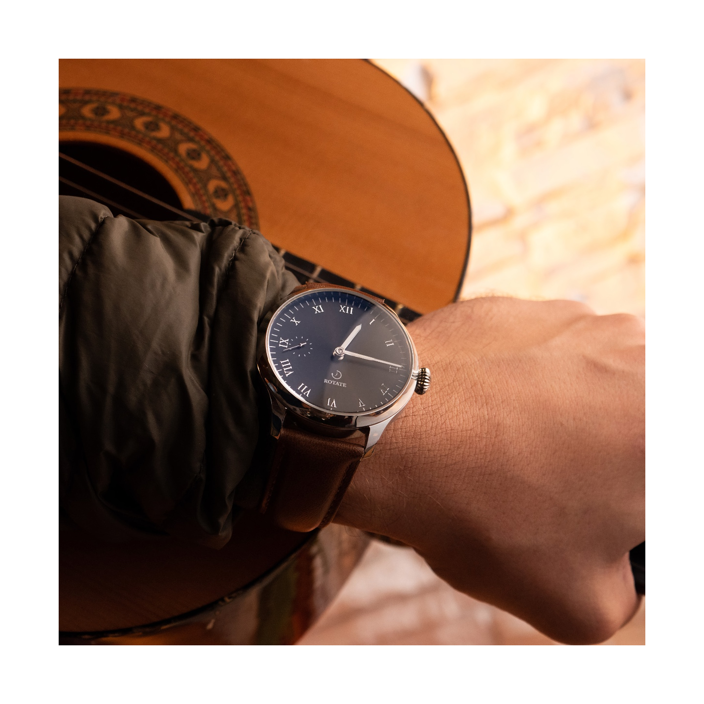 Fabriquer sa montre Noir Élégant Idée Cadeau homme Original