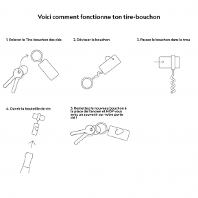 Tire bouchon pratique