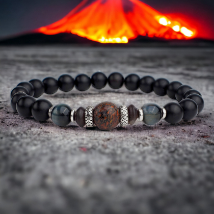 Bracelet Homme Fossile de Dinosaure