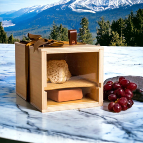 Cave à fromage - Cave à fromage en bois - idees cadeaux homme