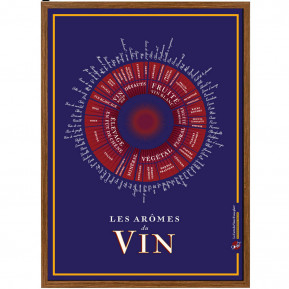 Affiche Les Arômes du vin