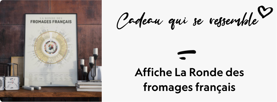 Affiche La Ronde des fromages français